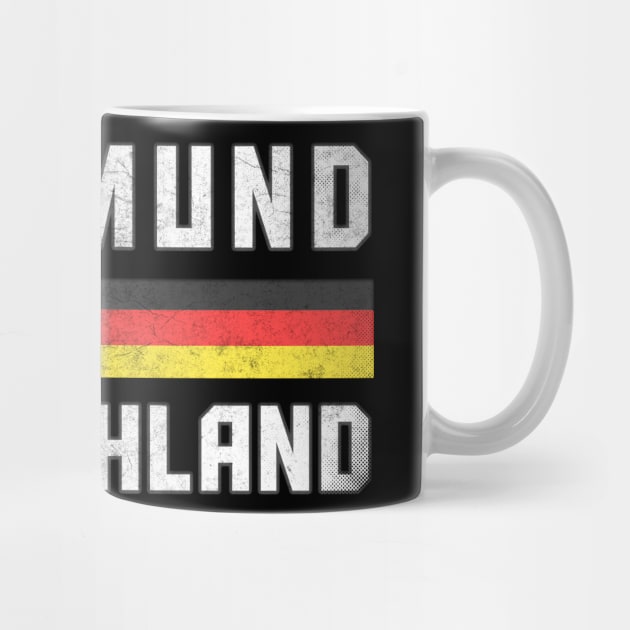 Dortmund / Germany Faded Style Region Design by DankFutura